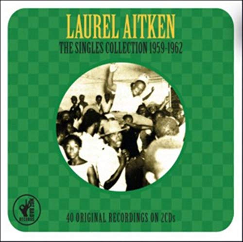 CD cover with green checkerboard background featuring a circular black and white crowd photo.