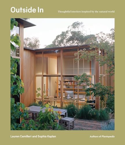 Book cover: modern home with large windows surrounded by lush greenery.