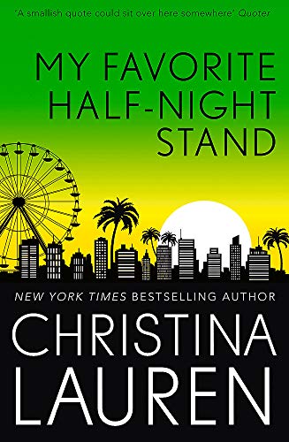 Book cover: green and yellow cityscape with Ferris wheel, title and author name.