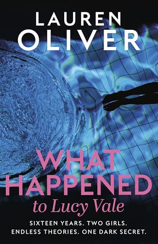 Book cover with a distorted pool image and pink title text.