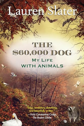 Book cover featuring animals amongst autumn trees, titled "$60,000 DOG".