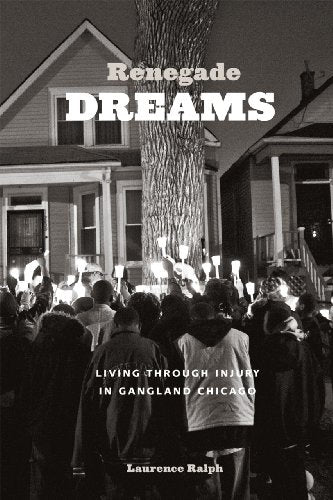 Book cover: nighttime street scene with people holding lit candles.