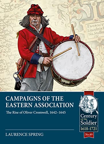 Book cover depicting a 17th-century drummer with a map background.