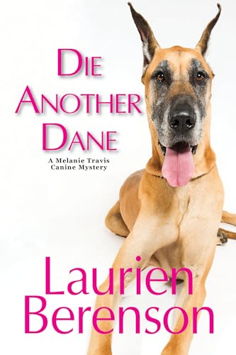 Book cover featuring a large, tan Great Dane with its tongue out.