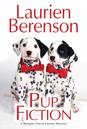 Book cover featuring two Dalmatian puppies wearing red bow ties.