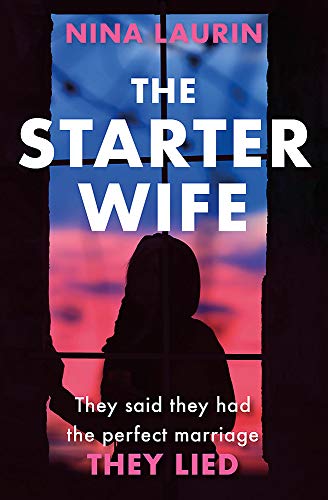 Book cover: silhouetted woman looking out a window, pink and blue sky.