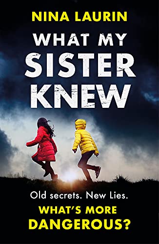Book cover: two children running toward a stormy, dark landscape.