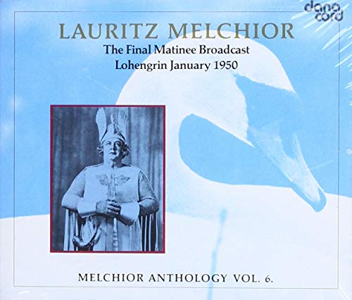 CD cover with Lauritz Melchior and image of man in costume.