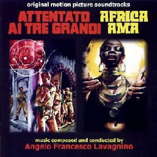 CD cover with illustrated scenes of figures and a red target.