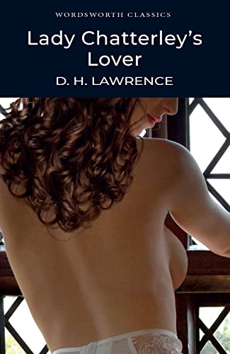 Book cover for Lady Chatterley's Lover by D. H. Lawrence featuring a woman's back.