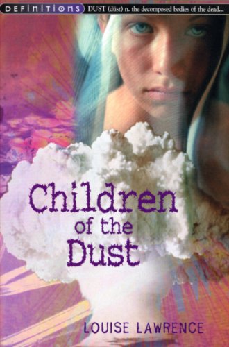 Book cover featuring a mushroom cloud, a young woman's face, and purple text.
