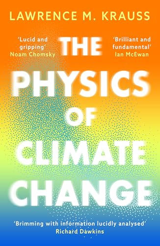 Book cover: "The Physics of Climate Change" with colorful gradient background.