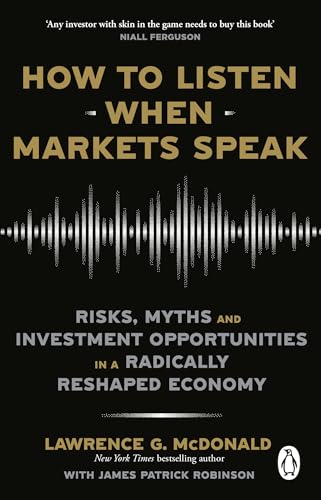 Book cover titled How to Listen When Markets Speak with a sound wave graphic.