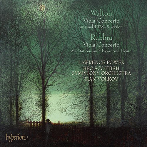 A CD cover featuring a misty forest scene with white text listing the artists.
