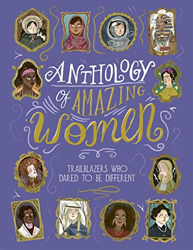 Book cover featuring illustrated portraits of diverse historical women.