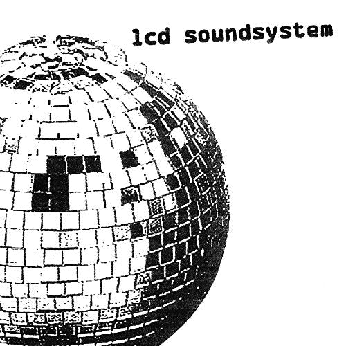 Black and white album cover featuring a distorted disco ball image.