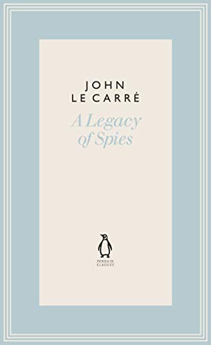 Book cover: "A Legacy of Spies" by John le Carré, with a penguin logo.