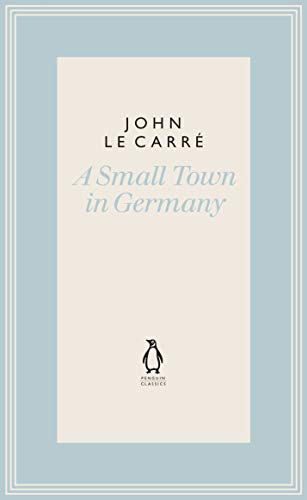 Hardback book cover: "A Small Town in Germany" by John le Carré.