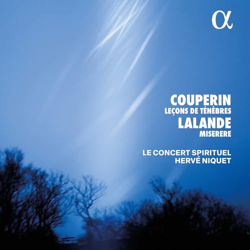 CD cover for Couperin’s *Leçons de Ténèbres* by Le Concert Spirituel.