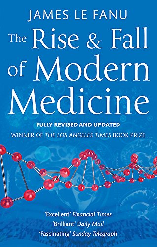 Book cover: "The Rise & Fall of Modern Medicine" with DNA illustration.