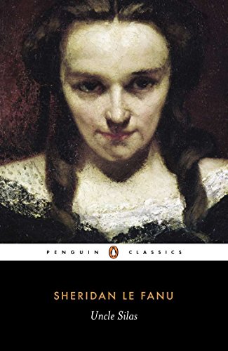 Book cover featuring a portrait of a woman above the title Uncle Silas.