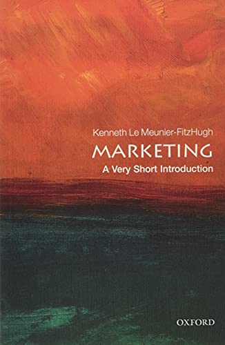Book cover: "Marketing" by Kenneth Le Meunier-FitzHugh, Oxford University Press.