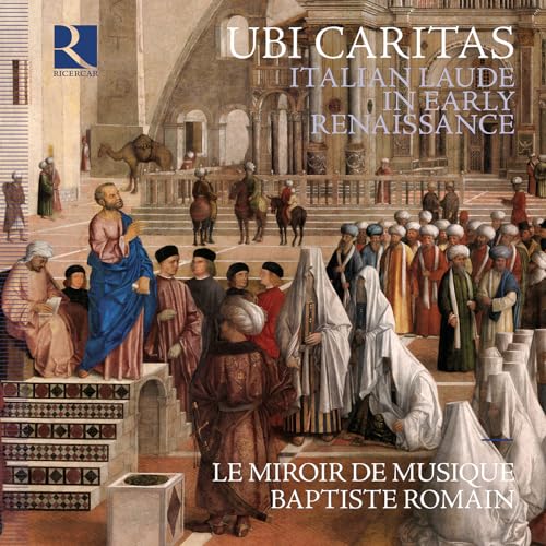 CD cover depicting a Renaissance painting of a religious procession.