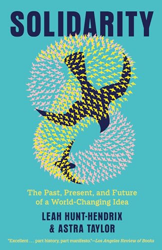 Book cover: “Solidarity” with birds forming a swirling, abstract shape.