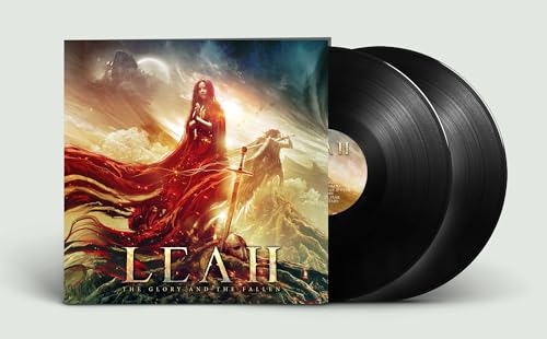 Vinyl record with cover art depicting a woman with a sword.