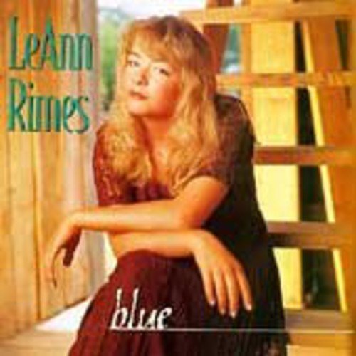 LeAnn Rimes album cover, "Blue", featuring a portrait of the singer.