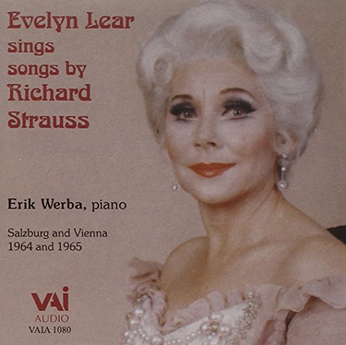 CD cover featuring portrait of opera singer Evelyn Lear, 1964-65.
