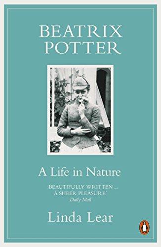 Book cover for Beatrix Potter: A Life in Nature featuring a vintage portrait photograph.