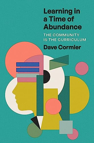 Book cover with abstract geometric shapes and a profile silhouette.