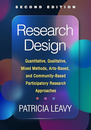 Book cover for "Research Design" by Patricia Leavy, second edition.