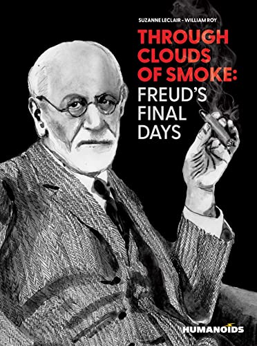 Book cover featuring a portrait of Sigmund Freud smoking a cigar.