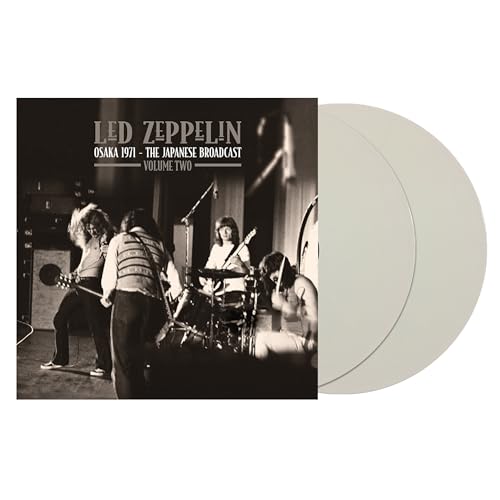 Led Zeppelin Osaka 1971 Vol. 2 vinyl record with band photo.