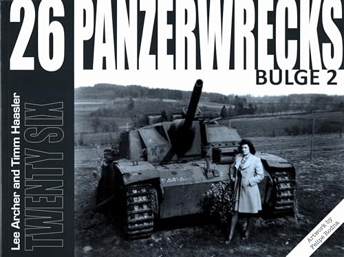 Book cover featuring a damaged German tank and a woman in a field.