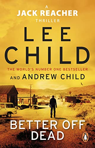 Book cover: desert landscape with a lone figure and bold title text.