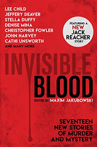 Book cover with red background, black text, and a dripping blood effect on title.