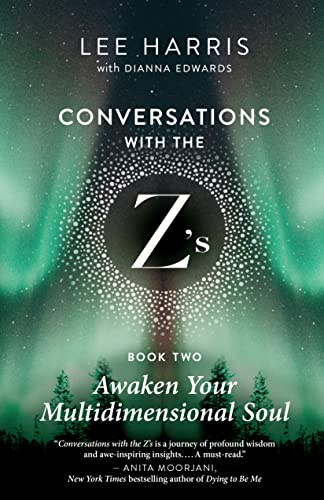 Book cover: “Awaken Your Multidimensional Soul,” featuring a dark, swirling nebula.