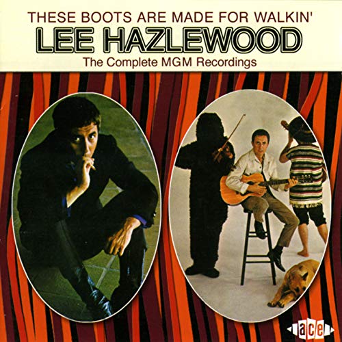 CD cover for Lee Hazlewood’s “These Boots Are Made For Walking” album.
