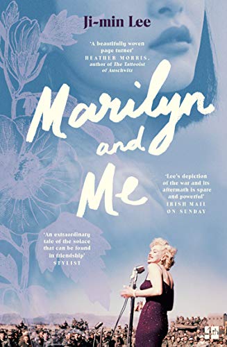 Book cover featuring Marilyn Monroe’s portrait and a floral design.
