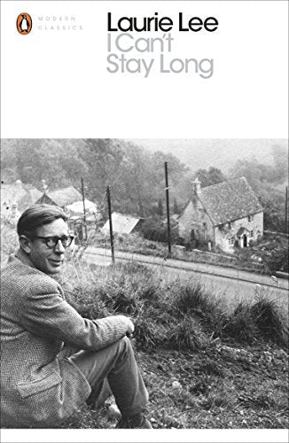 Book cover: "I Can't Stay Long" with a man seated in a landscape.