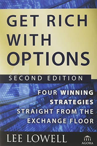 Book cover: “Get Rich with Options” by Lee Lowell, second edition.
