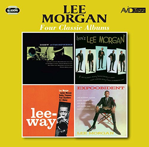 Album cover for Lee Morgan Four Classic Albums featuring four individual jazz record covers.