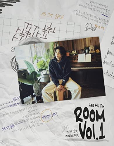 CD cover for Lee Mu Jin’s “Room Vol.1” featuring a man in a room.