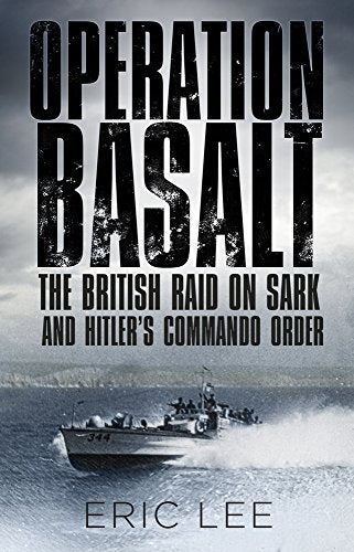 Book cover: "Operation Basalt" depicts a wartime naval raid scene.