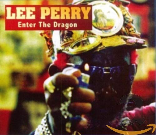 Lee Perry album cover, "Enter The Dragon," featuring ornate headwear.