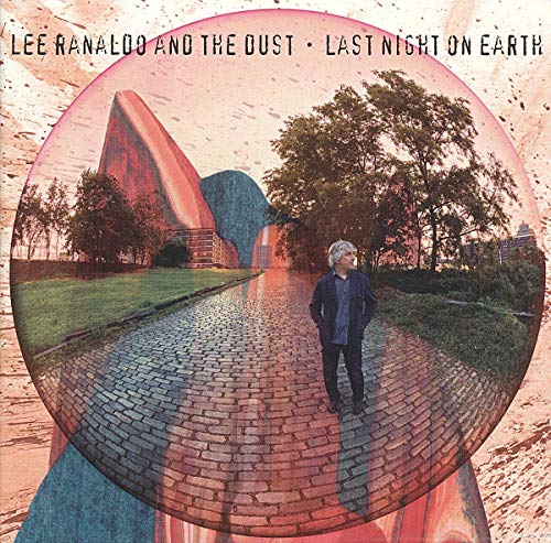 Album cover for Lee Ranaldo And The Dust, featuring a man and landscape.