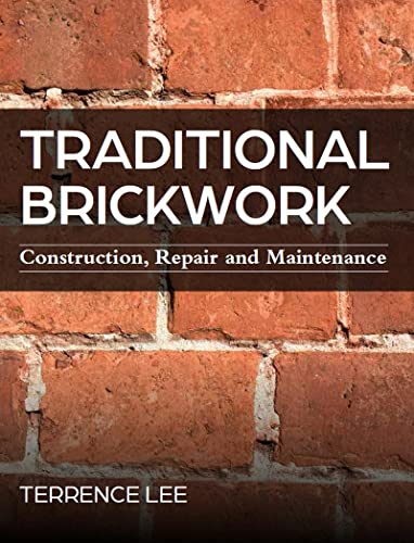 Book cover titled Traditional Brickwork with a background image of a red brick wall.